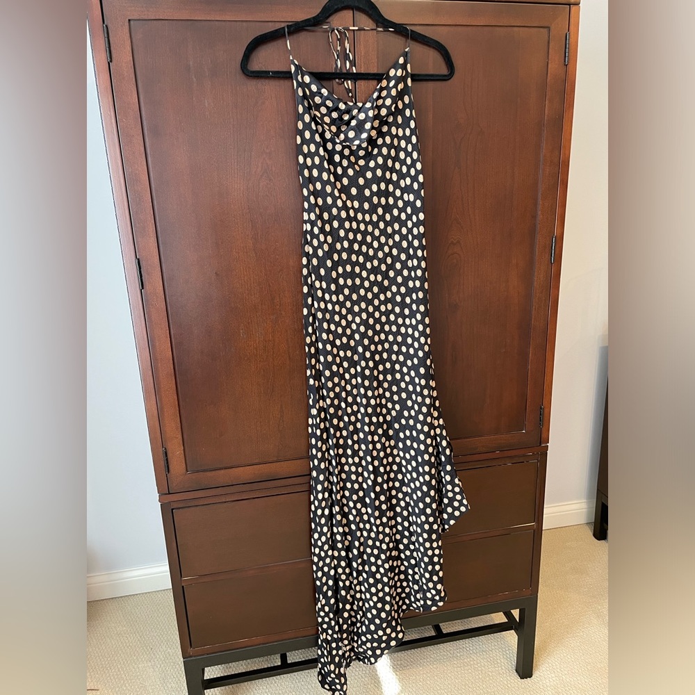 Juan Carlos Obando Polka Dot Dress